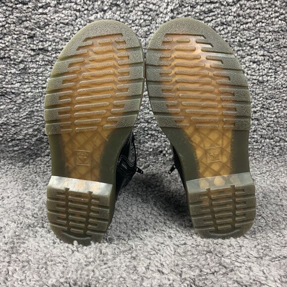 Dr Martens 1460 J Women’s Size 5 Black Classic Leather Side Zip Combat Boots - Picture 7 of 8